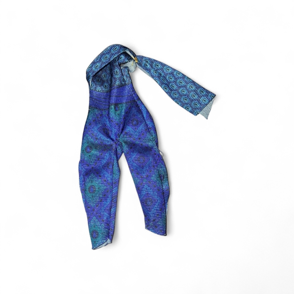 Vibrant Blue and Purple Jumpsuit
